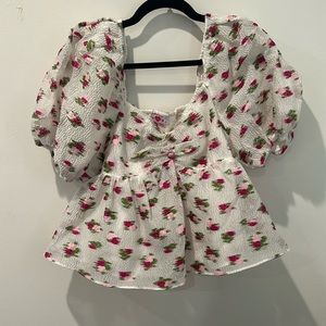 Buddy Love floral blouse